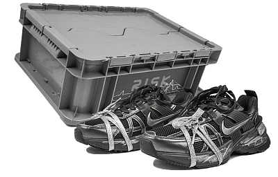 Nike V2K Run Cushioning Wear-Resistant Low-Top Running Shoes Unisex