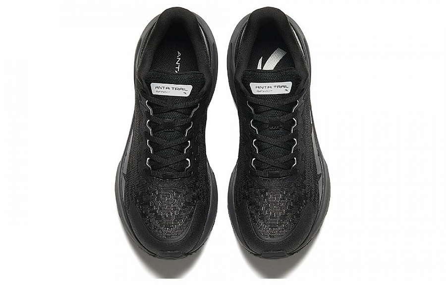 Anta Cushioned Slip-Resistant Abrasion-Resistant Low-Top Running Shoes Men's Black купить в интернет-магазине Yoocart с быстрой доставкой по России.