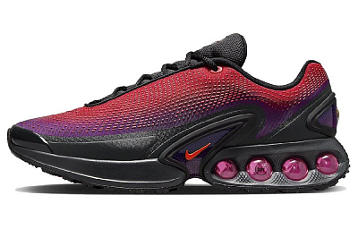 Nike Air Max Dn Повседневная обувь Low Top Черно-красный Унисекс