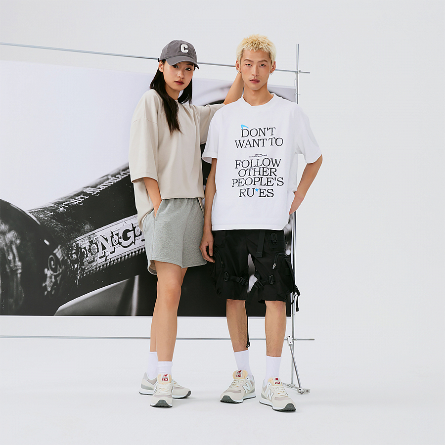 New Balance Повседневная обувь Low Top Белая Унисекс