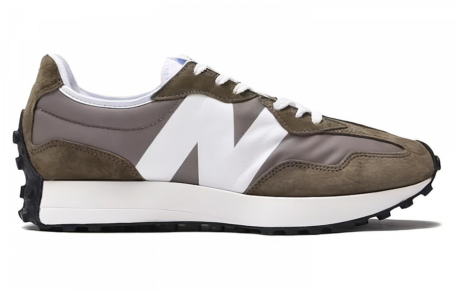 New Balance NB 327 Беговые кроссовки Низкие Армейский зеленый Унисекс