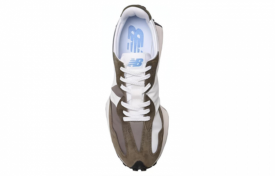 New Balance NB 327 Беговые кроссовки Низкие Армейский зеленый Унисекс