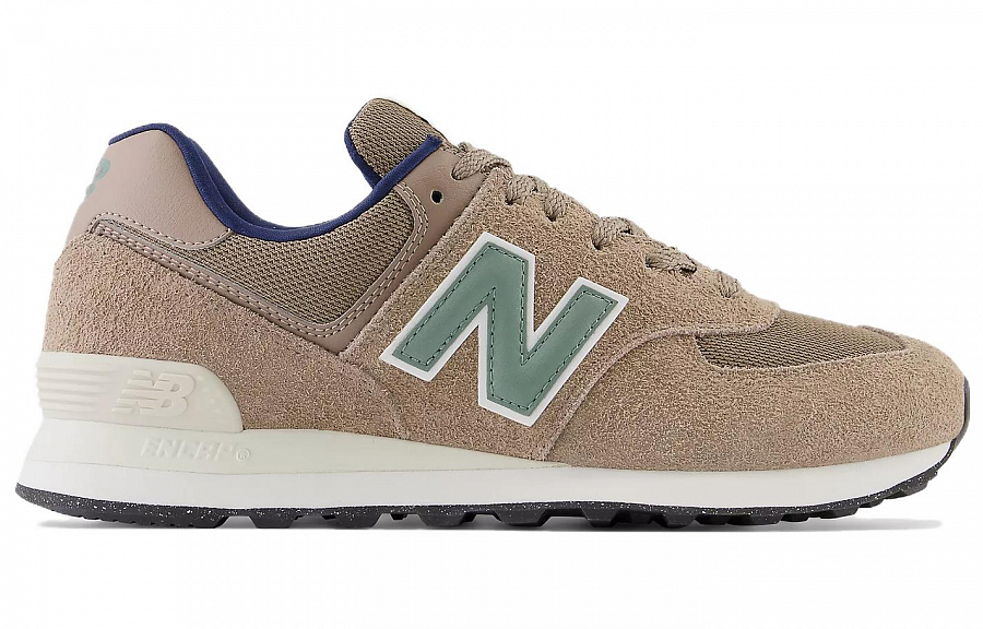 New Balance 574 Brown Grey Navy