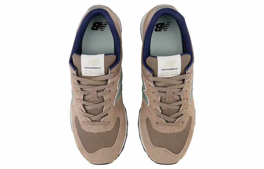 New Balance 574 Brown Grey Navy