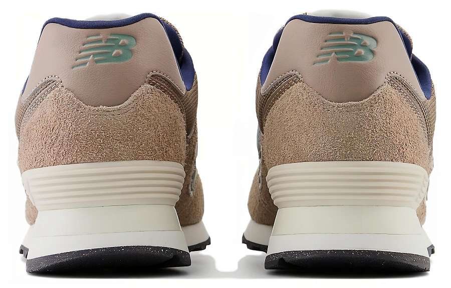 New Balance 574 Brown Grey Navy