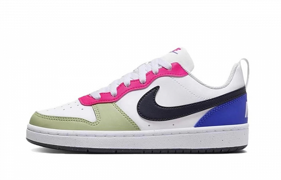Nike Court Borough Low Top Skateboard Shoes GS Black Pink купить в интернет-магазине Yoocart с быстрой доставкой по России.