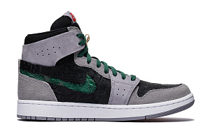 Jordan Air Jordan 1 High-Top Vintage Basketball Shoes Men's Black 2 3185293