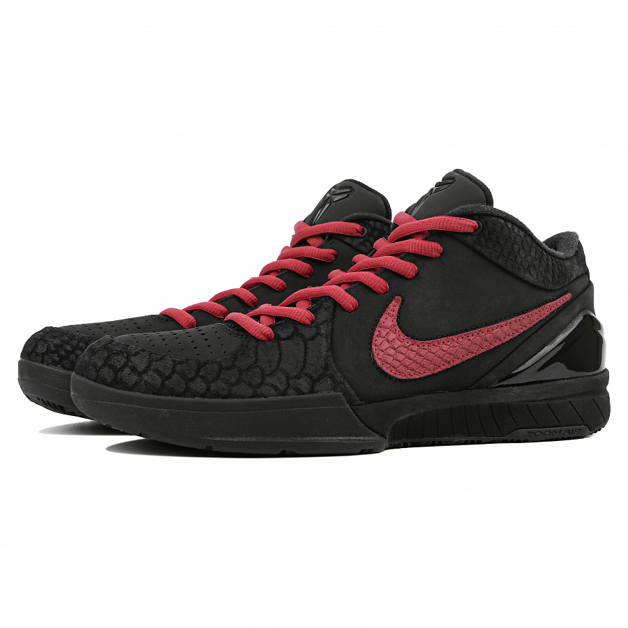 Nike Zoom Kobe 4 Protro Cushioning, Wear Resistant Low Top Basketball Shoes Women's Red Black купить в интернет-магазине Yoocart с быстрой доставкой по России.