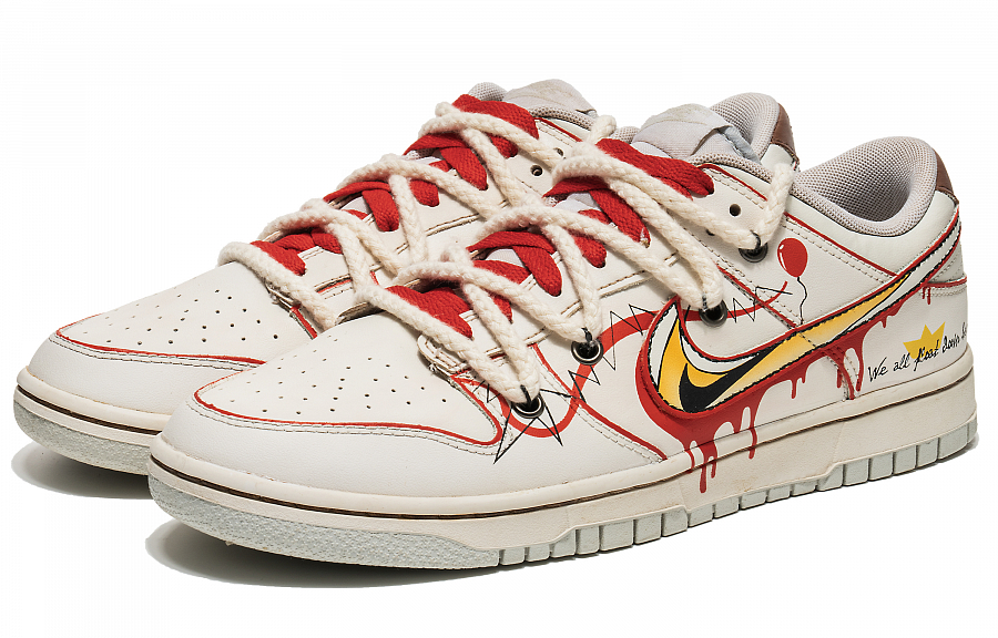 Nike Dunk Low-Top Skateboard Shoes Men's Ecru купить в интернет-магазине Yoocart с быстрой доставкой по России.