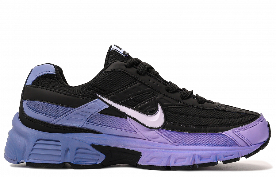 Nike Initiator Cushioning Slip Resistant Low Top Running Shoes Men's Purple Blue Black купить в интернет-магазине Yoocart с быстрой доставкой по России.