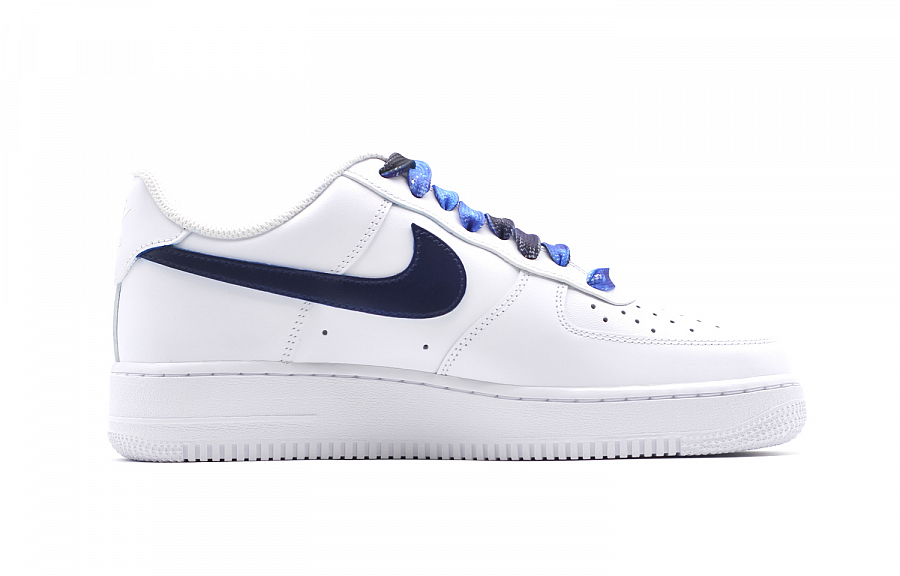Nike Air Force 1 Constellation Collection Aquarius Graffiti Low-Top Skateboard Shoes Men's Blue White купить в интернет-магазине Yoocart с быстрой доставкой по России.