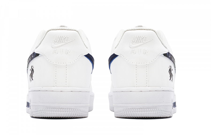 Nike Air Force 1 Constellation Collection Aquarius Graffiti Low-Top Skateboard Shoes Men's Blue White купить в интернет-магазине Yoocart с быстрой доставкой по России.