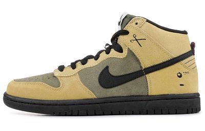 NIKE Dunk SB Кроссовки для скейтбординга Высокие Мужские