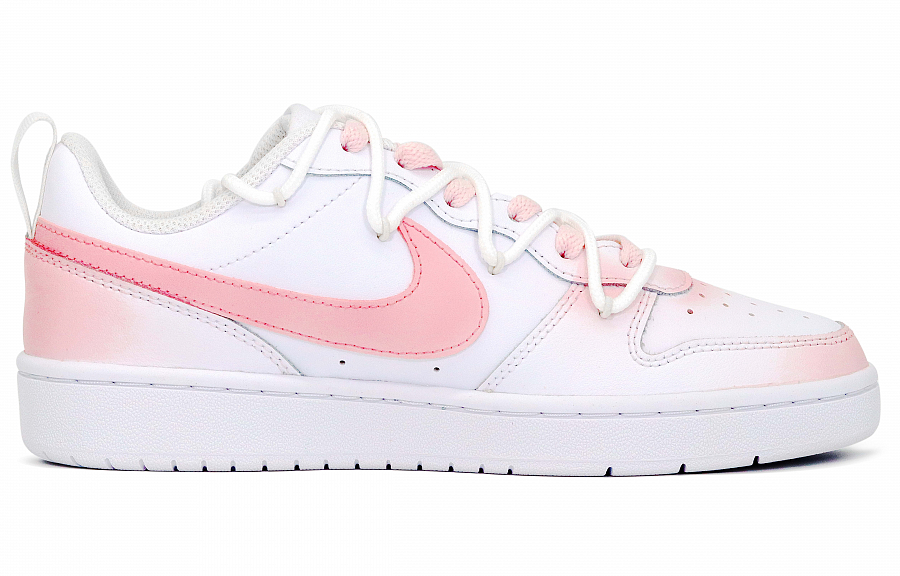 Nike Court Borough Skateboard Shoes Women's Low top Pink/White купить в интернет-магазине Yoocart с быстрой доставкой по России.