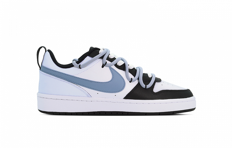 Nike Court Borough Puppy Fragment Low top Skateboard Shoes Women's Blue Black White купить в интернет-магазине Yoocart с быстрой доставкой по России.