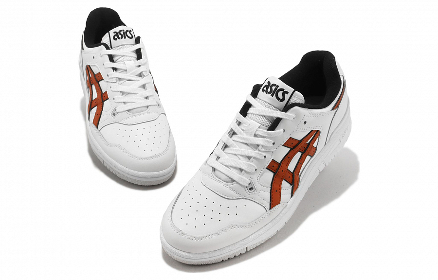 Asics EX89 Кроссовки для скейтбординга Низкие Белые Унисекс