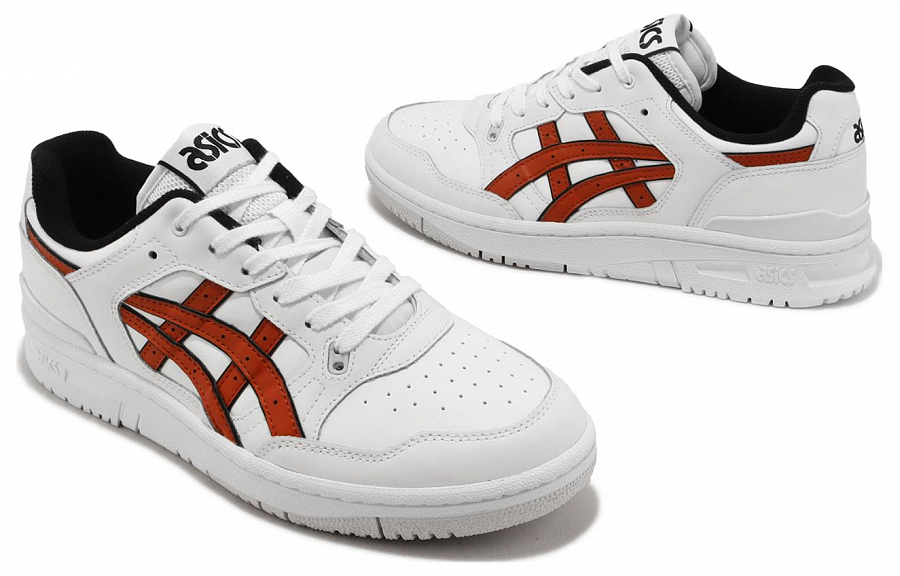 Asics EX89 Кроссовки для скейтбординга Низкие Белые Унисекс