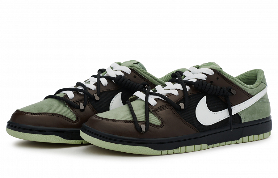 Nike Dunk Low 811 Manufactured Occam Razor Anti-Slip Wear-Resistant Low-Top Skateboard Shoes Unisex Green Brown Black купить в интернет-магазине Yoocart с быстрой доставкой по России.