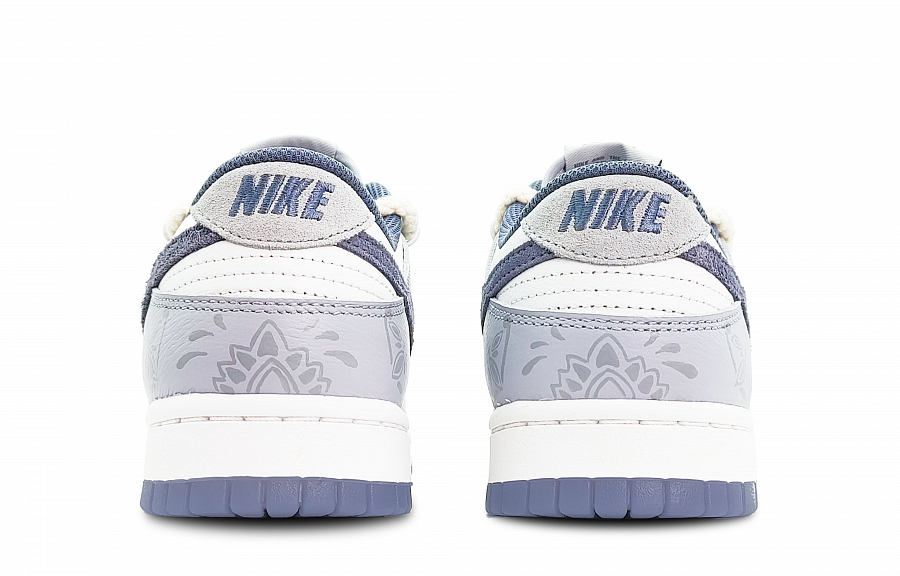 Nike Dunk Slip-Resistant Low-Top Skateboard Shoes Men's White Gray купить в интернет-магазине Yoocart с быстрой доставкой по России.