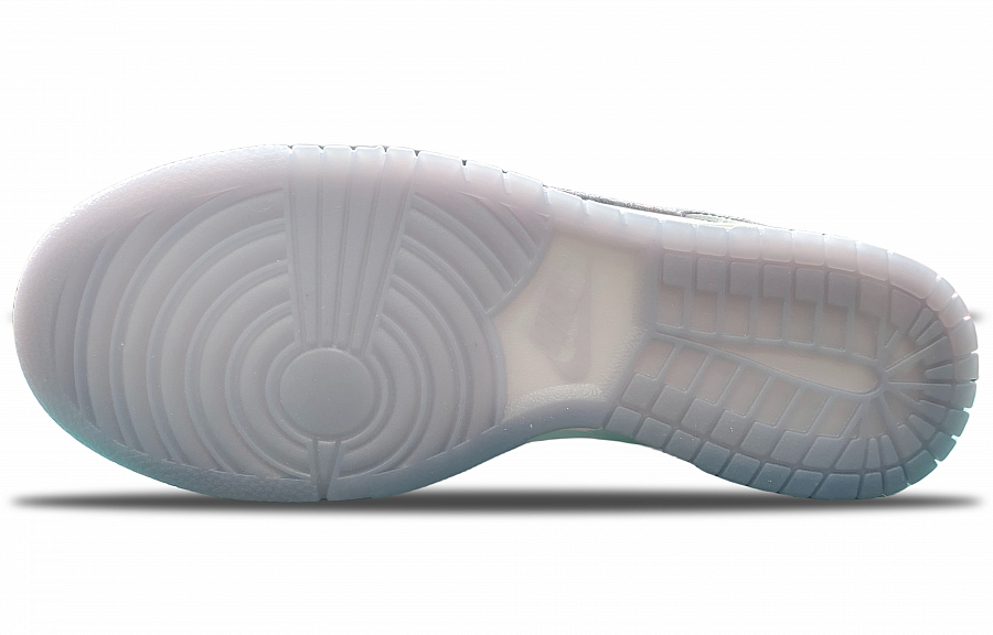 Nike Dunk Slip-Resistant Low-Top Skateboard Shoes Men's White Gray купить в интернет-магазине Yoocart с быстрой доставкой по России.