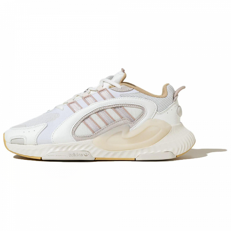 Adidas Originals HI-TAIL 2.0 Cushioned Slip-Resistant Low-Top Casual Running Shoes Unisex White Brown купить в интернет-магазине Yoocart с быстрой доставкой по России.