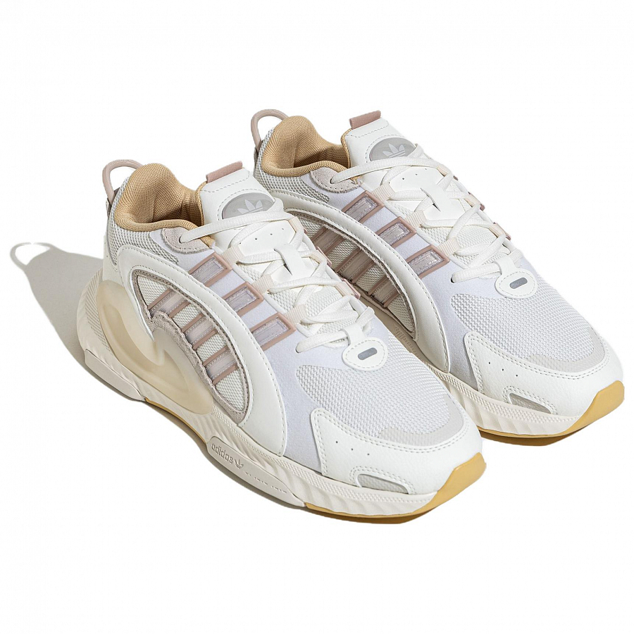 Adidas Originals HI-TAIL 2.0 Cushioned Slip-Resistant Low-Top Casual Running Shoes Unisex White Brown купить в интернет-магазине Yoocart с быстрой доставкой по России.