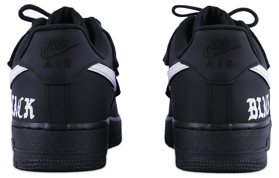 Nike Air Force 1 07 Air Force 1 Black Warrior Wear-Resistant Balance Low-Top Skateboard Shoes Women's Black White купить в интернет-магазине Yoocart с быстрой доставкой по России.