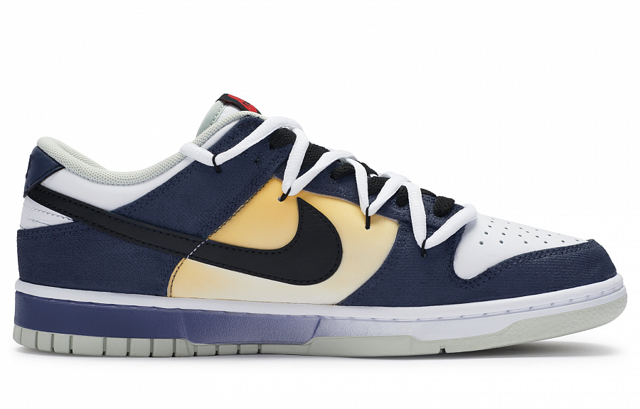 Nike Dunk 811 Manufacture Autumn Moon Pavilion Low-Top Skateboard Shoes Men's Blue Orange White купить в интернет-магазине Yoocart с быстрой доставкой по России.