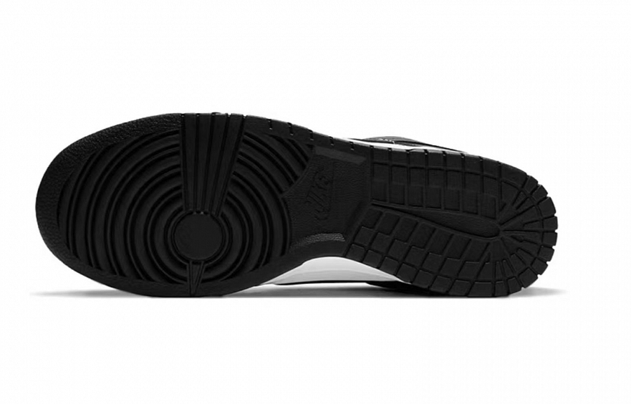 Nike Dunk Slip-Resistant Coverage Low-Top Skateboard Shoes Women's Black Pink