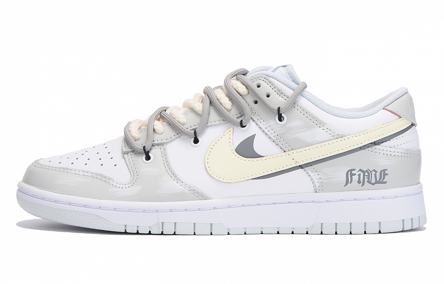 Nike Dunk Coverage Slip Resistant Low Top Skateboard Shoes Unisex Gray купить в интернет-магазине Yoocart с быстрой доставкой по России.