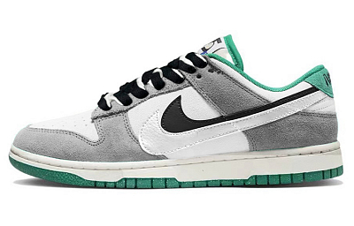 Nike Dunk Low Low-Top Skateboard Shoes Women's Gray White