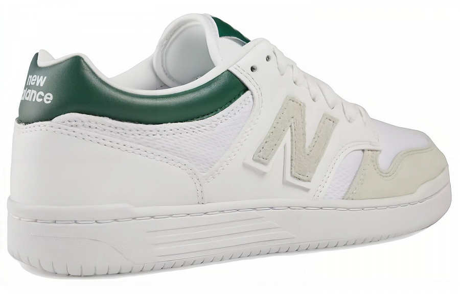 480 New Balance 'White Grey Nightwatch Green' купить в интернет-магазине Yoocart с быстрой доставкой по России.