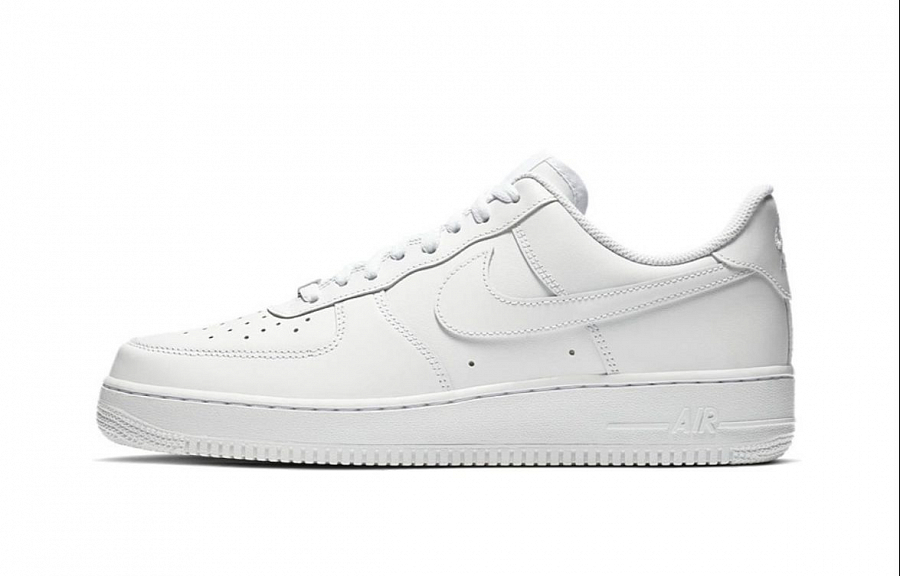 Nike Air Force 1 Thermal Coverage Low Top Skateboard Shoes Women's White Gray