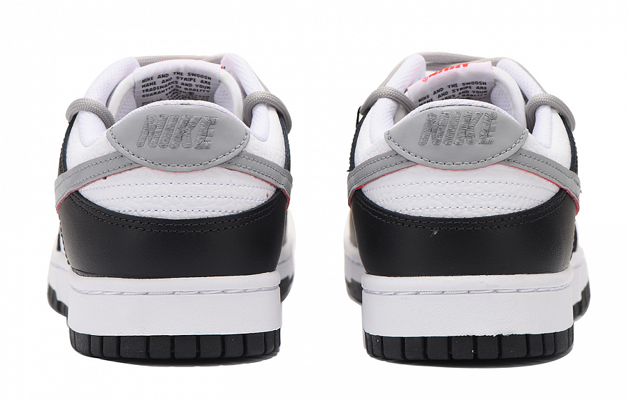 Nike Dunk Coverage Wear-Resistant Lightweight Breathable Low-Top Skateboard Shoes Men's Black Gray