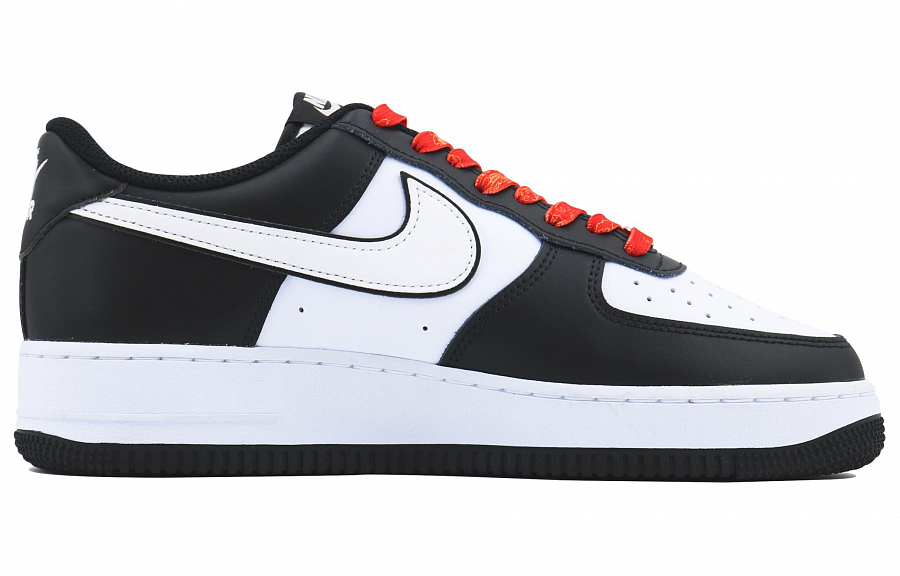 Nike Air Force 1 Cloud Dragon SDS Low-Top Skateboard Shoes Unisex Black White Red