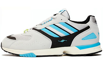 Adidas Originals Zx 4000 Og Grey One Bright Cyan