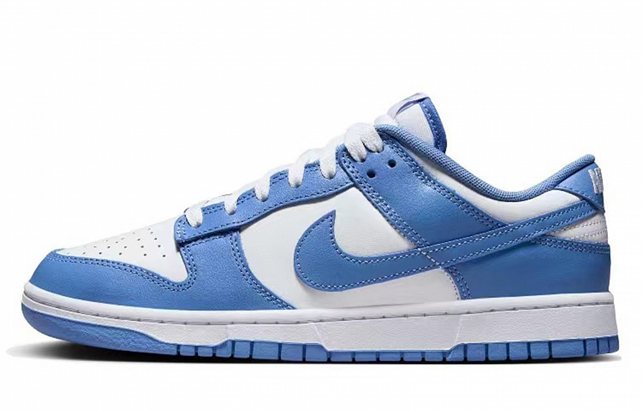 Nike Dunk 811 Manufacture Blue Fantasy Slip-Resistant Cushioning Low-Top Skateboard Shoes Men's Blue-gray Silver
