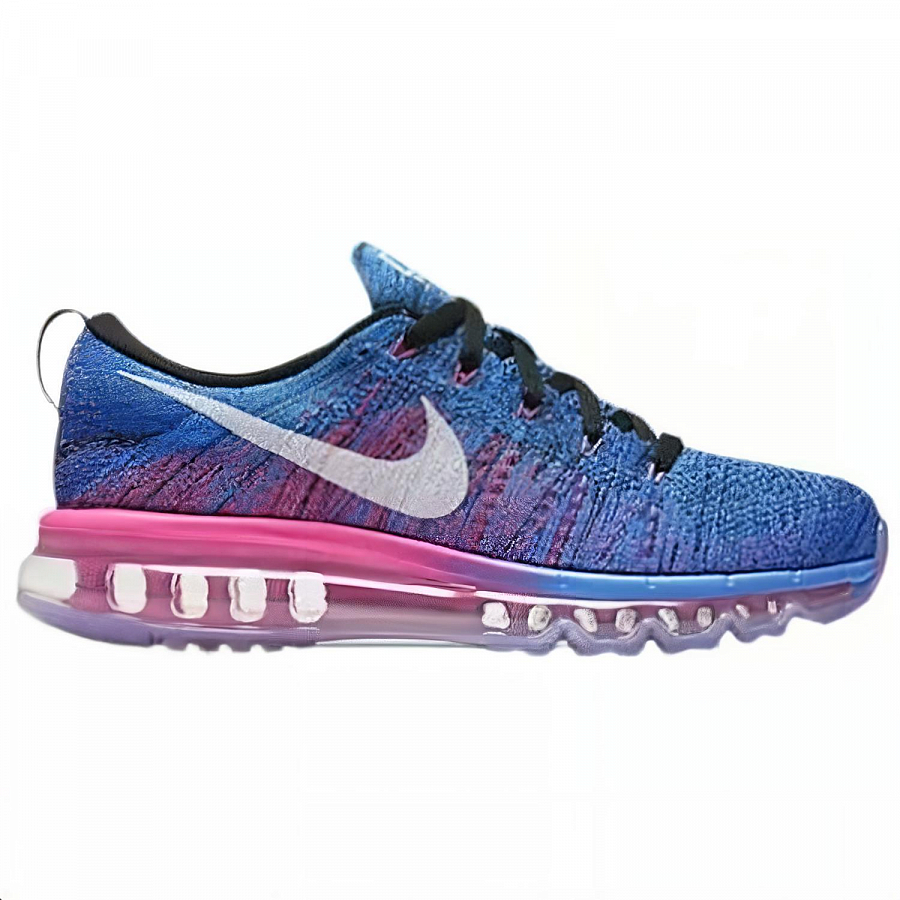 Nike Flyknit Max Blue Glow Pink Women's