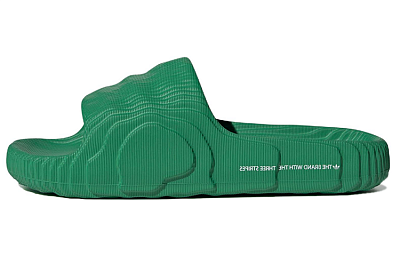 Adidas Originals Adilette 22 Slides Green White