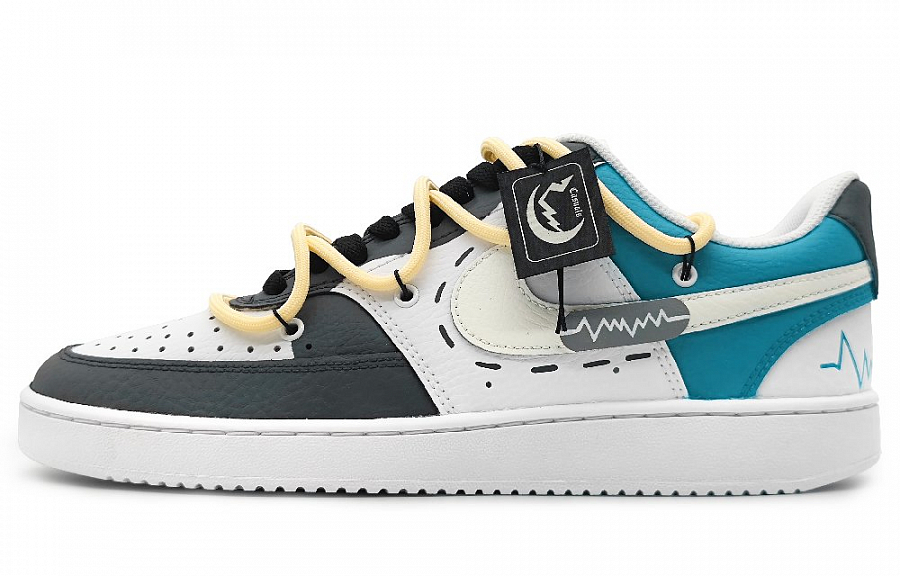 Nike Court Vision 1 Skateboard Shoes Men Low-Top White купить в интернет-магазине Yoocart с быстрой доставкой по России.