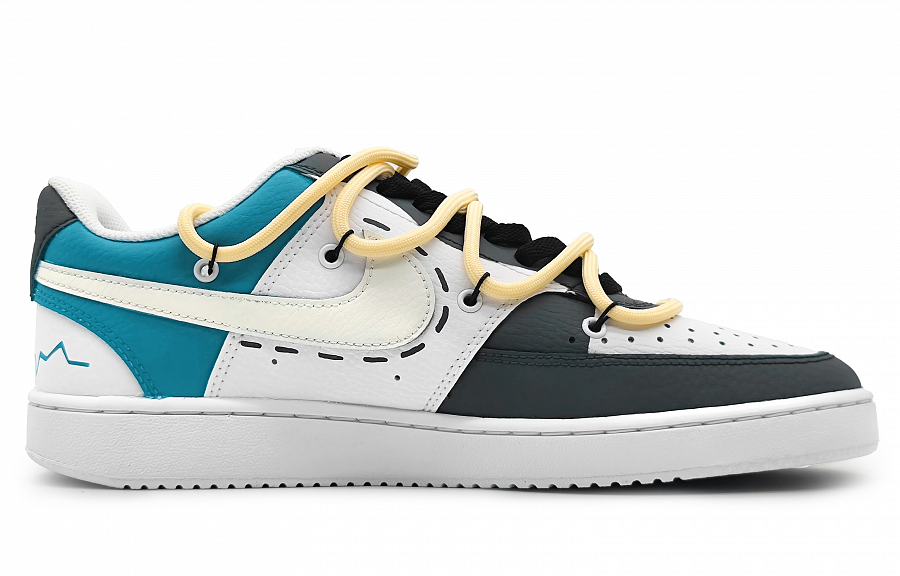 Nike Court Vision 1 Skateboard Shoes Men Low-Top White купить в интернет-магазине Yoocart с быстрой доставкой по России.
