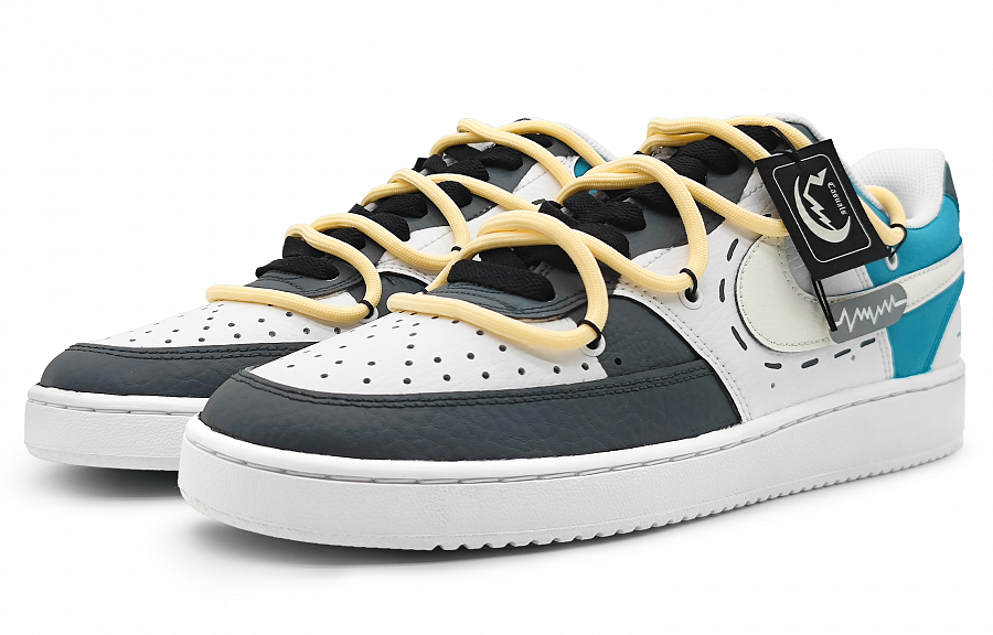 Nike Court Vision 1 Skateboard Shoes Men Low-Top White купить в интернет-магазине Yoocart с быстрой доставкой по России.