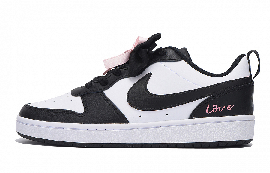 Nike Court Borough Skateboard Shoes Women's Low-Top White