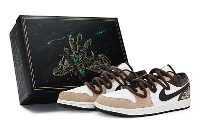Jordan Air Jordan 1 Vintage Basketball Shoes Women's Low Top White
