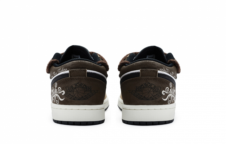Jordan Air Jordan 1 Vintage Basketball Shoes Women's Low Top White