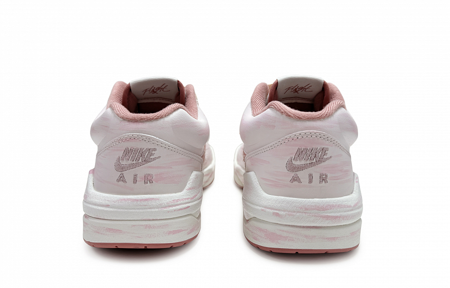 Jordan Stadium 90 811 Manufacture Dusty Pink Wear-Resistant Low-Top Casual Shoes Women's Pink White
