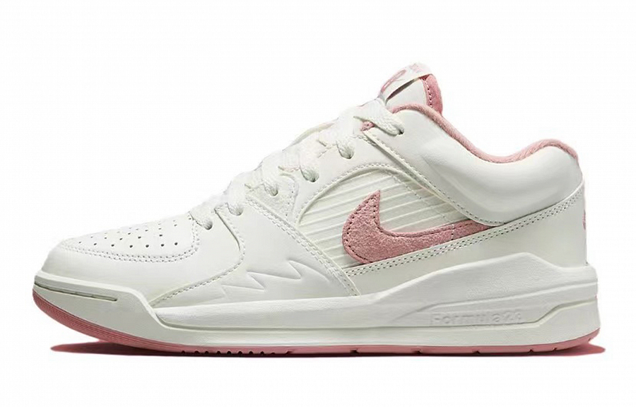 Jordan Stadium 90 811 Manufacture Dusty Pink Wear-Resistant Low-Top Casual Shoes Women's Pink White