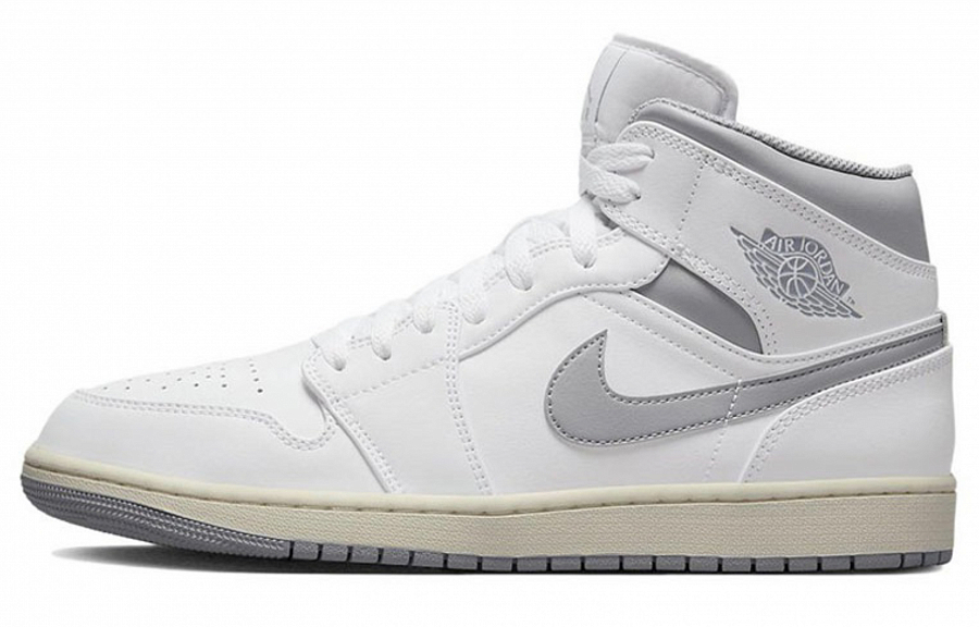 Jordan Air Jordan 1 High-Top Vintage Basketball Shoes Men's Blue Pink Gray