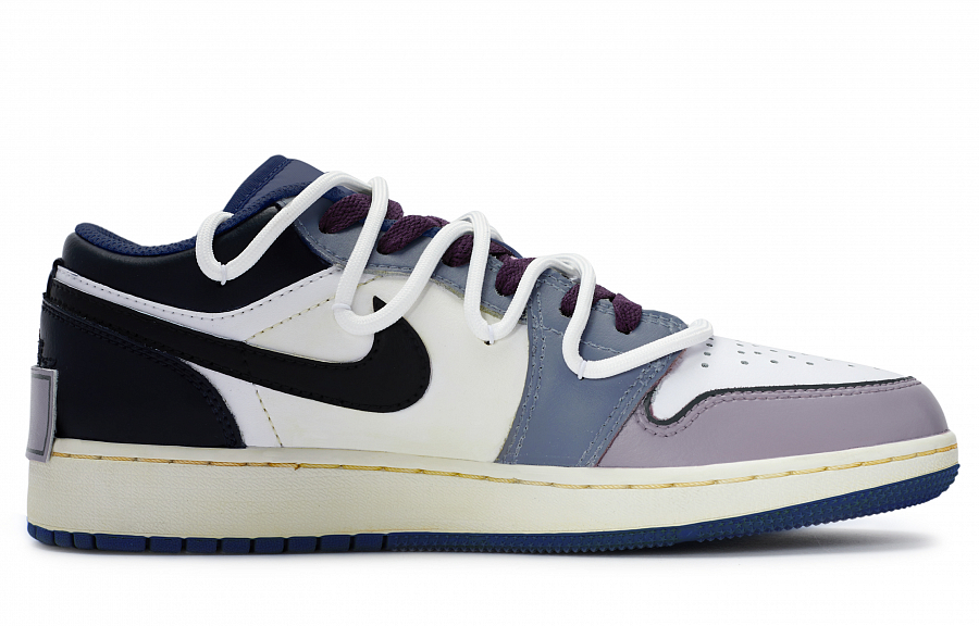 Jordan Air Jordan 1 Vintage Basketball Shoes Men Low Top Black/White