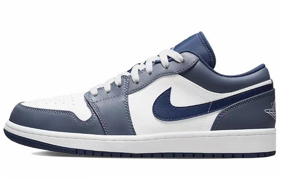 Jordan Air Jordan 1 Vintage Basketball Shoes Men Low Top Black/White
